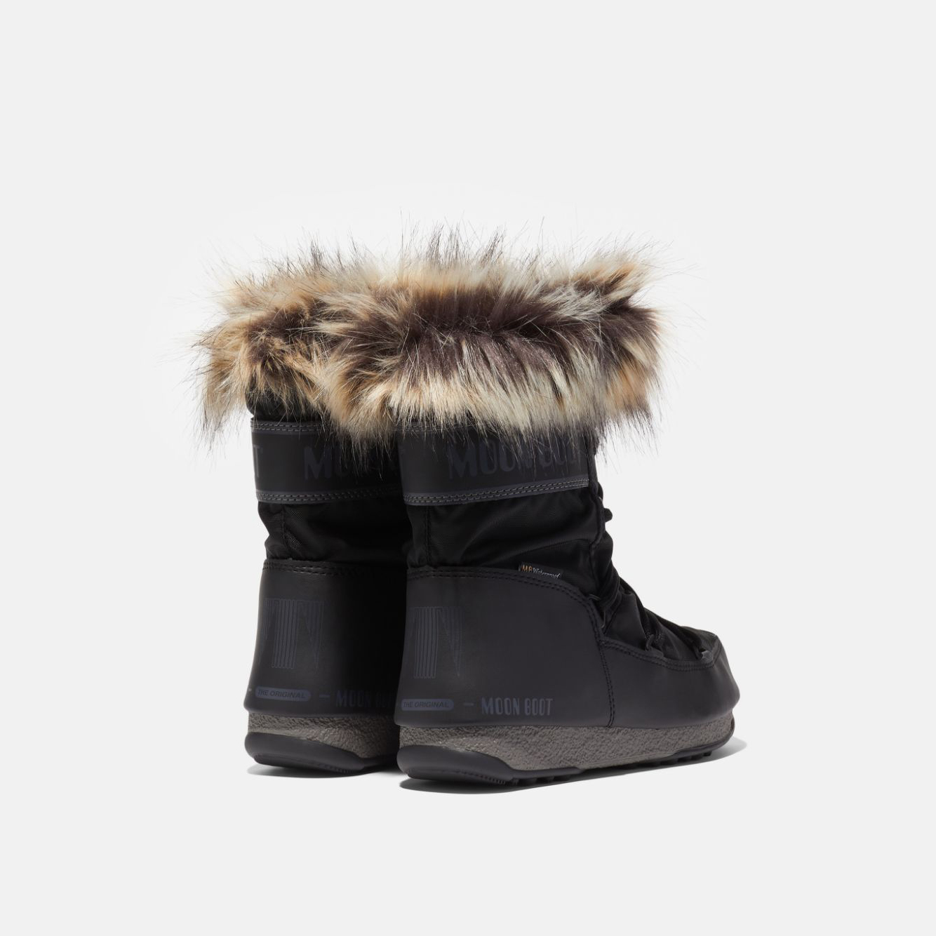 Moon Boot® Protecht Low Monaco Vinterstøvler Dame Svart NO-356248